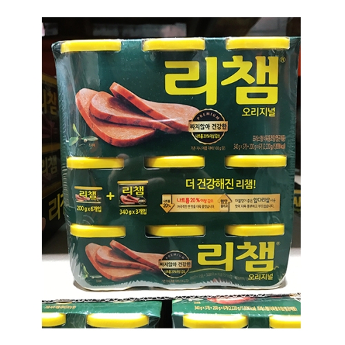 리챔 오리지널 200g 6개 + 리챔 오리지널 340g 3개