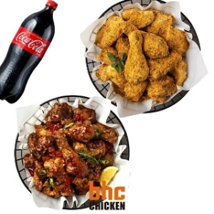 BHC 뿌링클+맛초킹+콜라1.25L_이미지