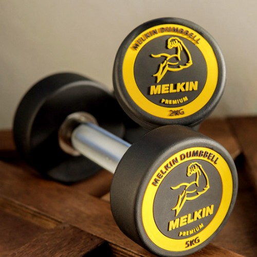 멜킨스포츠 프리미엄 TPU 덤벨 (5kg, 1개)_이미지