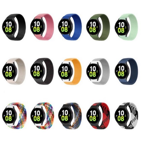 스페이스쉴드 갤럭시워치 브레이드 솔로루프 나일론 스트랩 (20mm, S)_이미지