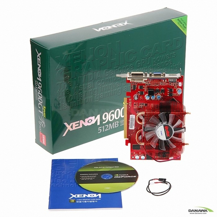 이엠텍 XENON 지포스 9600GT 秀(빼어날 수) Saver HDMI 512MB VF950_이미지