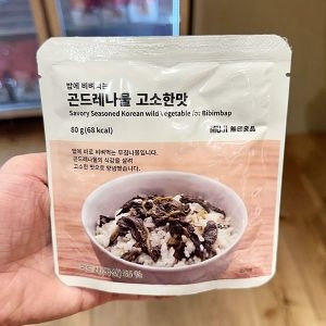 무인양품 MUJI 밥에 비벼먹는 곤드레나물 고소한맛 80g