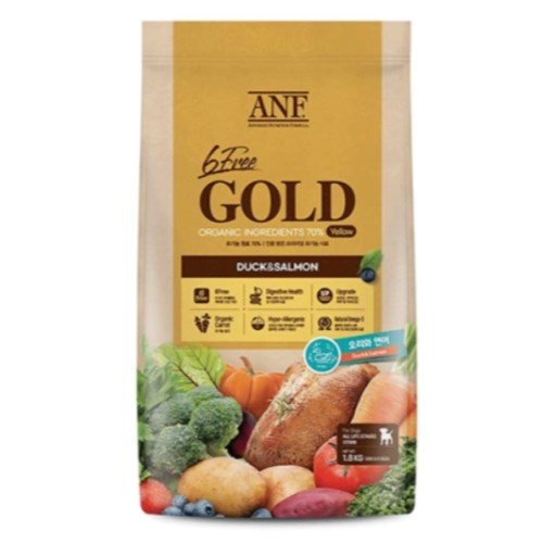 ANF 독 식스프리 골드 오리고기&연어 1.8kg (1개)_이미지
