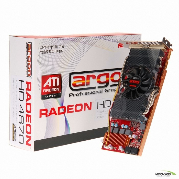 ���� �󵥿� HD 4870 argon O.C Turbo 1GB