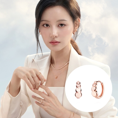 달빛 14K 로즈골드 귀걸이 SA26A24U