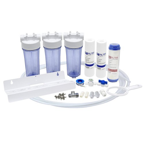 필터테크 언더싱크 3단 녹물제거 DIY세트 5호 (자가관리)_이미지