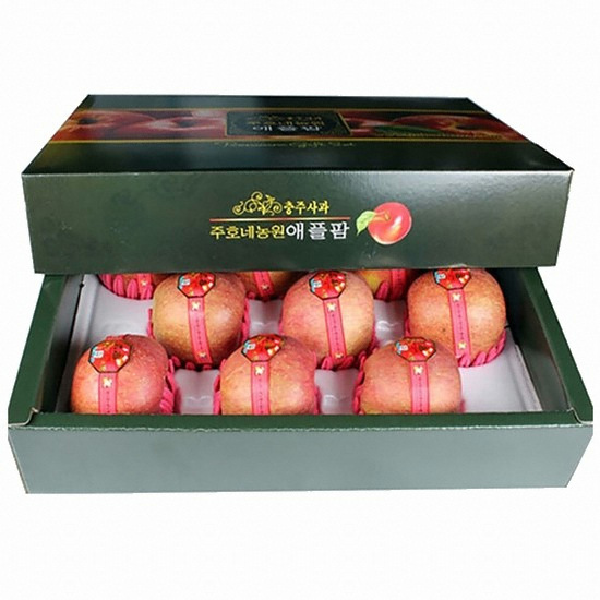 주호네농원 충주 꿀부사 특대 선물세트 9~10개(과) 6kg (1개)