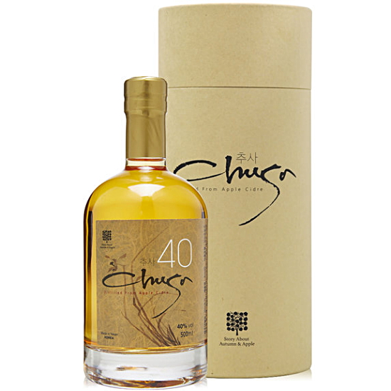 추사40 사과 와인 500ml