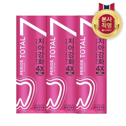 페리오 인텐스 치아강화 클린민트 120g (3개)_이미지