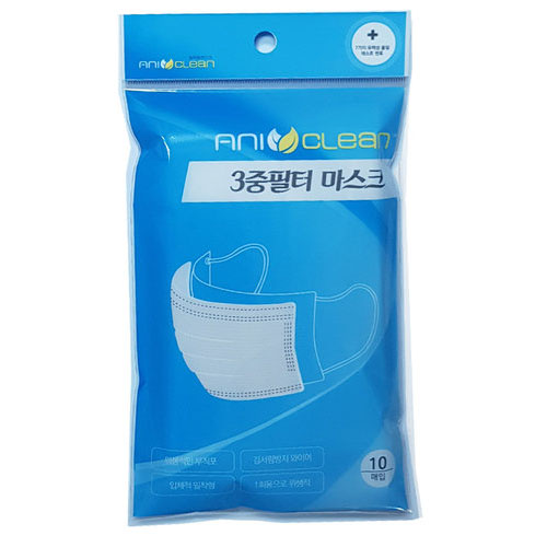 3중필터 마스크 화이트