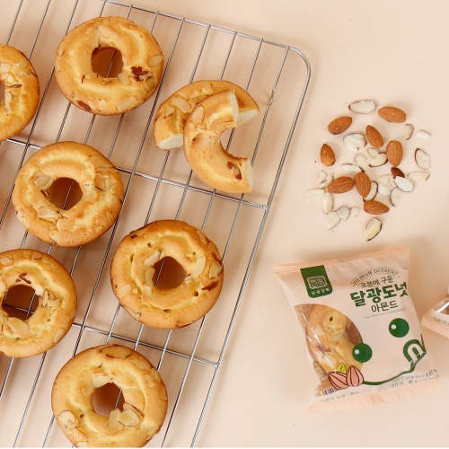 오븐에 구운 달광도넛 아몬드 45g