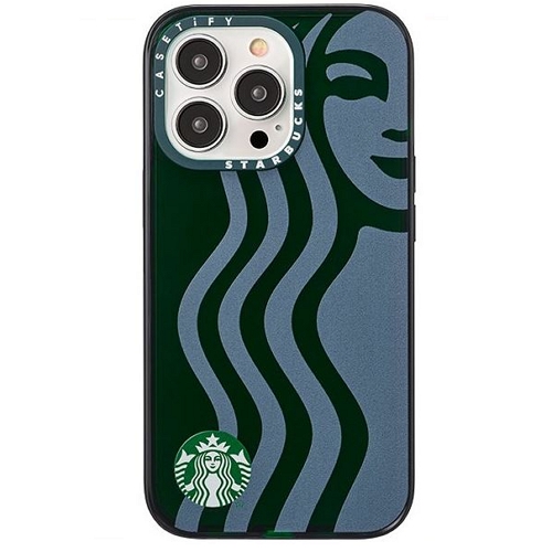 CASETIFY 아이폰13 프로 스타벅스 슈퍼그래픽 임팩트 케이스_이미지