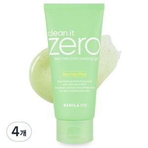 바닐라코 클린잇제로 티트리 포어 필링 젤 120ml (4개)_이미지