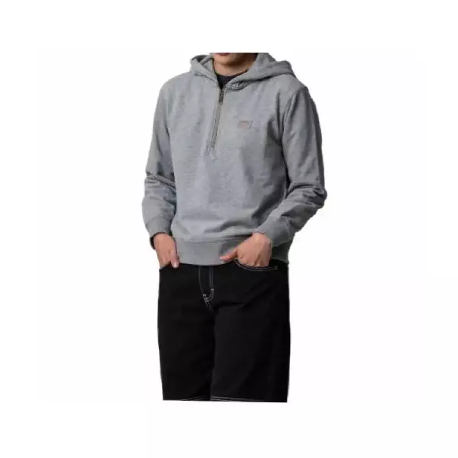 디키즈 우먼스 하프 집업 후드 Gray DK0A87FJCQ8_이미지