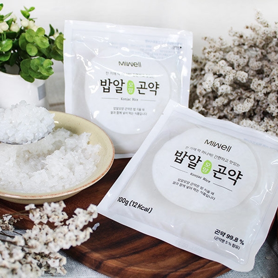 미웰 밥알모양 곤약 100g (50개)_이미지