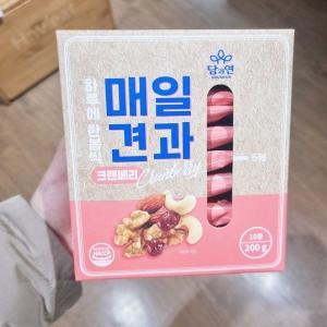 담과연 매일견과 크랜베리 20g 10개입이미지입니다. 누르면 해당 게시물로 새창이동합니다.