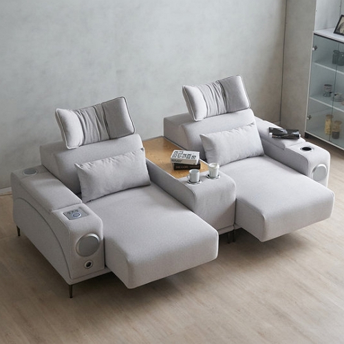 에보니아 미노 고급형 모션 패브릭 소파 3인용