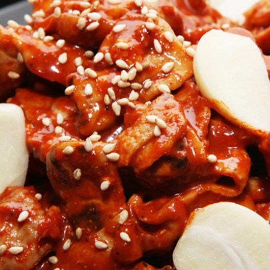 푸드뱅크 직화구이 불맛 양념곱창 200g (1개)_이미지
