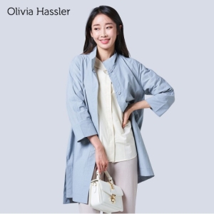 OHBMCT901_하이넥 올디너리 롱코트