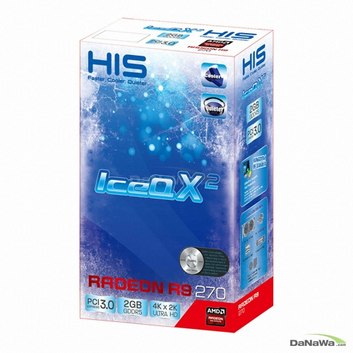 HIS �󵥿� R9 270 D5 2GB IceQ X�� I-POWER �߸���ũ