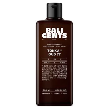 발리젠트 바디 앤 헤어 워시 2in1 통카 우드 200ml (1개)