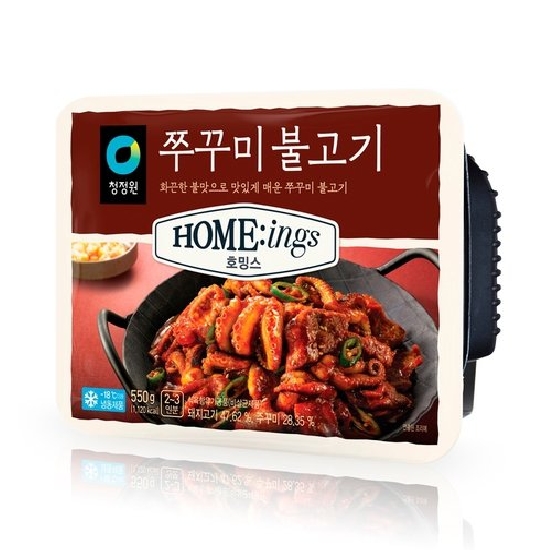 대상 청정원 호밍스 쭈꾸미불고기 550g이미지입니다. 누르면 해당 게시물로 새창이동합니다.