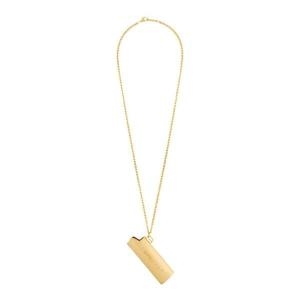 AMBUSH RAMBUS  NECKLACE WITH LIGHTER HOLDER 남성 목걸이 12112095_GOLD