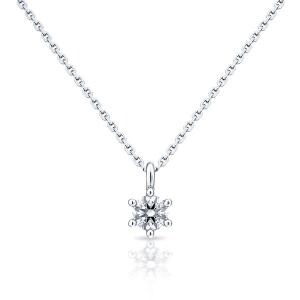 미꼬 <b>스텔라</b> <b>18</b>K 1부 다이아몬드 목걸이 0.1ct SI2 OM22107P-01