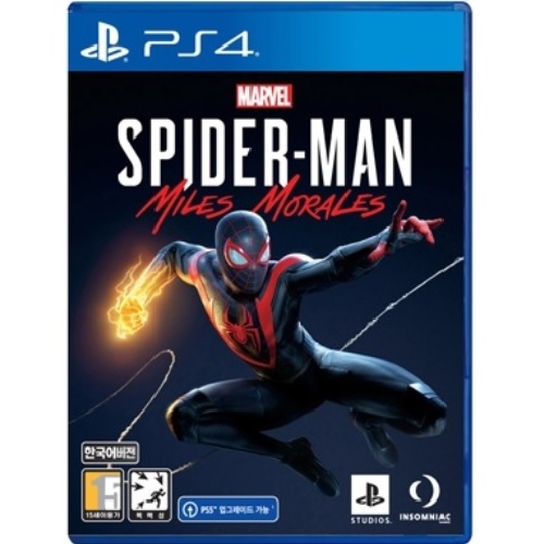 마블 스파이더맨: 마일즈 모랄레스 한글판 PS4, 패키지디스크_이미지