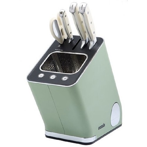 쿠진 나이프케어 시즌2 COZ-1000UV + 에지리 프레스티지 칼세트 (올리브그린)