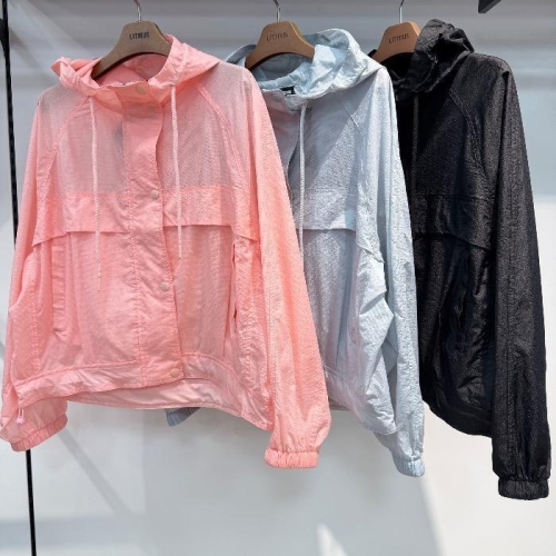 리트머스 HC34 여성 경량 나일론 윈드 자켓 LQ2JF201 46433457