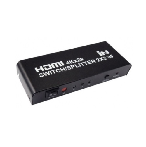 인네트워크 IN-HD202 2:2 HDMI 매트릭스 분배기이미지입니다. 누르면 해당 게시물로 새창이동합니다.
