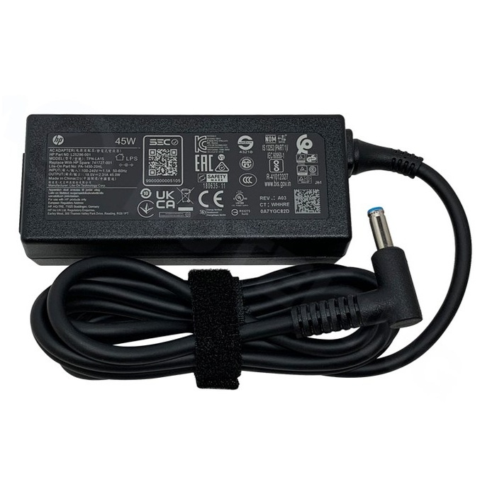 HP 45W 블루팁 정품 어댑터 TPN-LA15