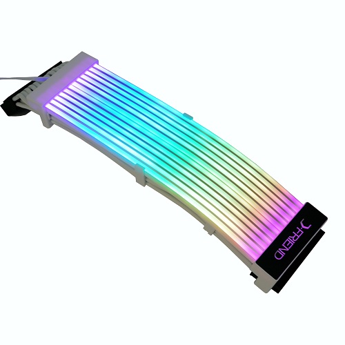 다산코퍼레이션 디프렌드 GLARE-LINE ARGB V1 24핀 연장 케이블 (0.22m)