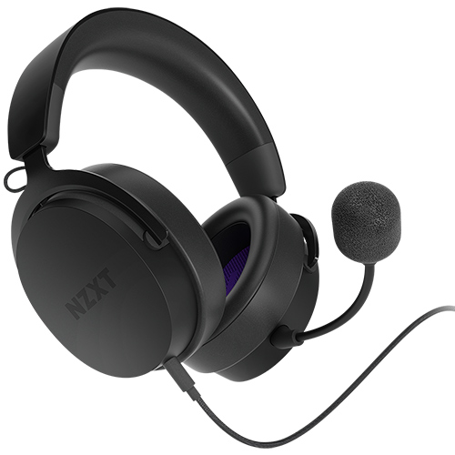 NZXT RELAY 유선 헤드셋 (블랙, 해외구매)