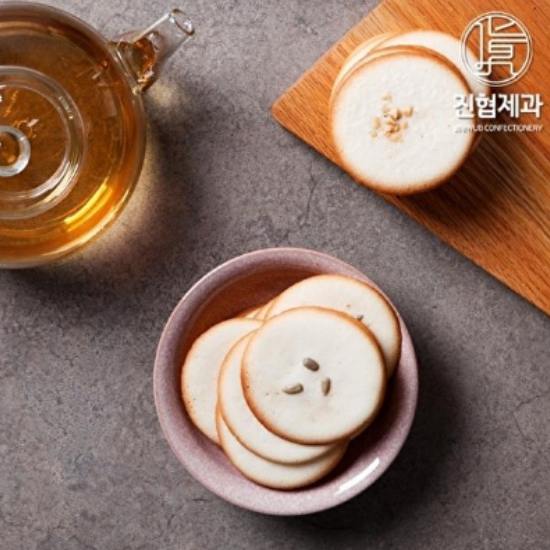 진협제과 우리쌀로 구운 쿠키전병 3가지맛 432g (1개)