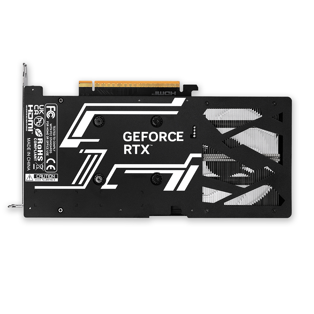 갤럭시 GALAX 지포스 RTX 5060 BLACK OC D7 8GB DUAL HDMI_이미지