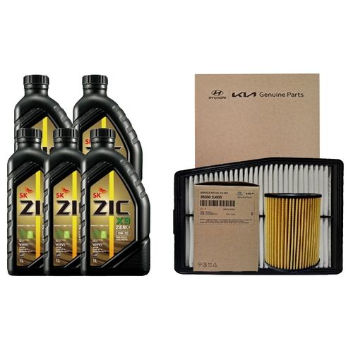 SK������ ��ũ ���� X9 0W20 5L + �������� ���� �׷���GN7 ���̺긮��