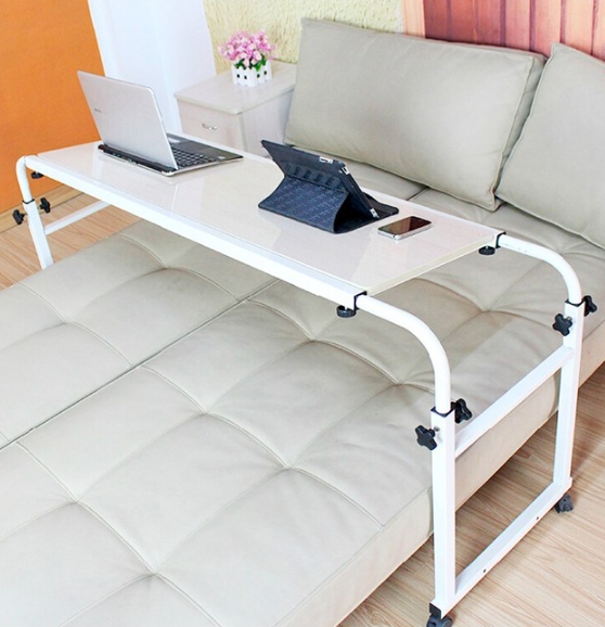 JS무역 와이드 침대 테이블 DT-800S (100x47cm)_이미지