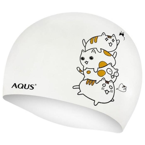 아쿠스 실리콘 수모 수영모 TI1352 단체수영모 수영용품_이미지