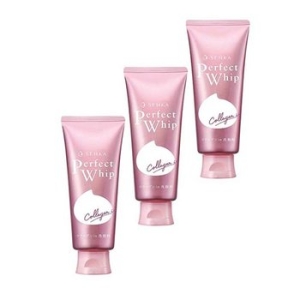 시세이도 센카 퍼펙트 휩 콜라겐 폼 클렌징 120ml (3개)_이미지