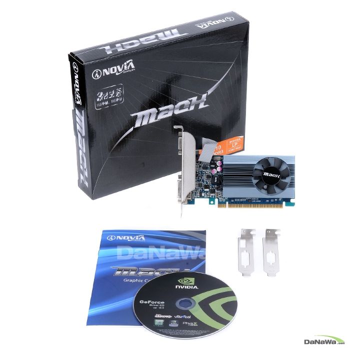 INNO3D Mach ������ GT610 ���� D3 2GB LP