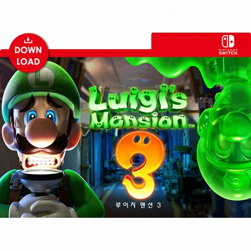 Nintendo 루이지 맨션 3 한글판 (SWITCH, 다운로드코드)