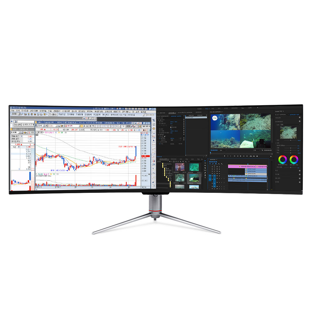 한성컴퓨터 TFG49Q12UW 울트라와이드 듀얼QHD 리얼 120_이미지