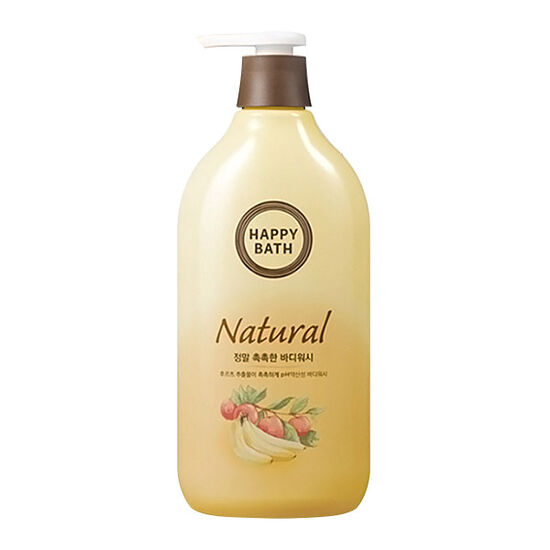 <b>해피바스</b> 내추럴 정말 촉촉한 <b>바디</b><b>워시</b>(구) 900g