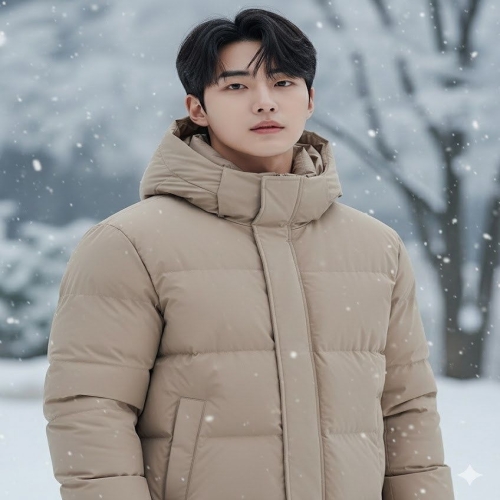 apparel 시티캠퍼 롱 다운 자켓 S24WMGDJ66 Cocoa