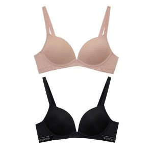 2PACK 푸쉬업 밴드 노와이어 브라 233026