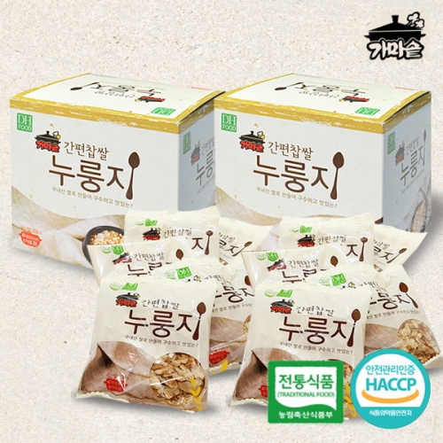 국내산100가마솥간편찹쌀누룽지60gx10개
