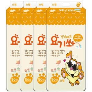  원올코리아 강남패드 요기쏴 소형 50매 [4개]