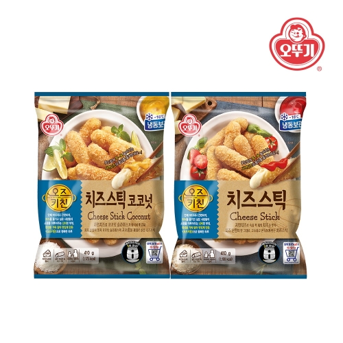 오뚜기 오즈키친 치즈스틱 410g + 치즈스틱 코코넛 410g_이미지